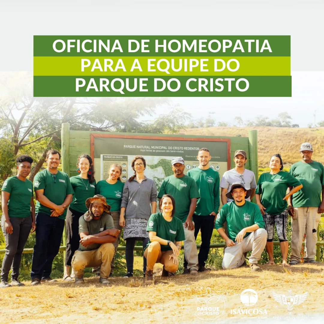 Homeopatia no Parque do Cristo - Plano de Manejo/ISAVICOSA