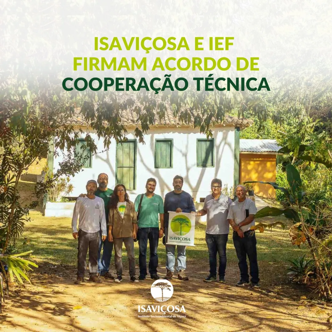 ISAVICOSA assina Acordo de Cooperacao com o IEF/MG