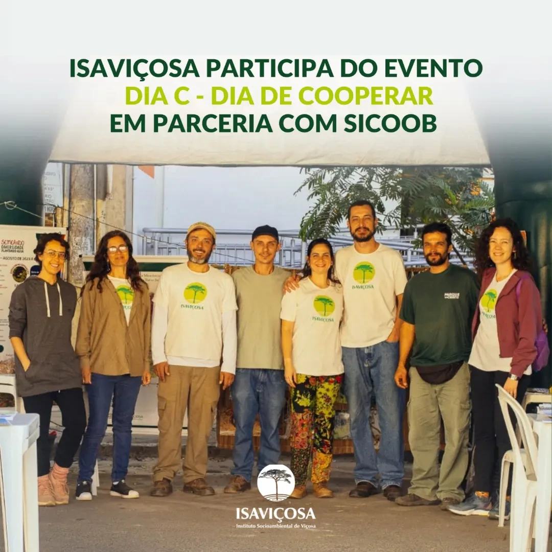 ISAVICOSA no Dia de Cooperar (Sicoob, Unimed, Coofab)
