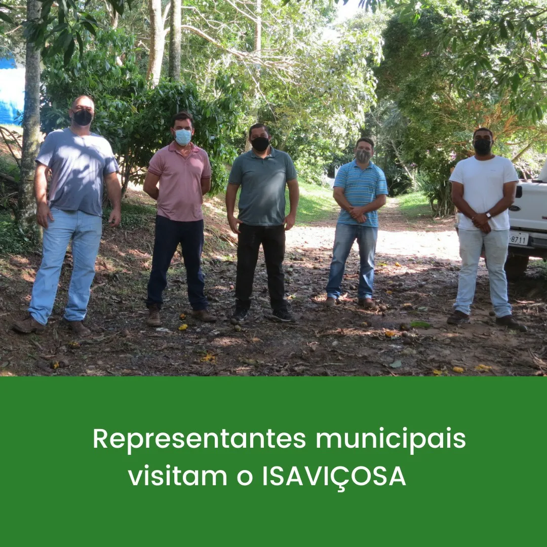 Representantes municipais visitam o ISAVICOSA