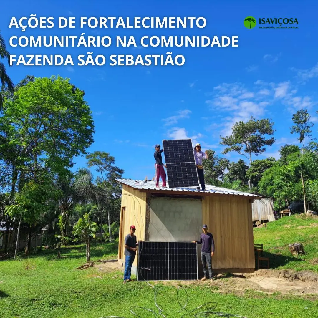 Acoes de fortalecimento comunitario - NEPAM na comunidade Fazenda Sao Sebastiao/ISAVICOSA