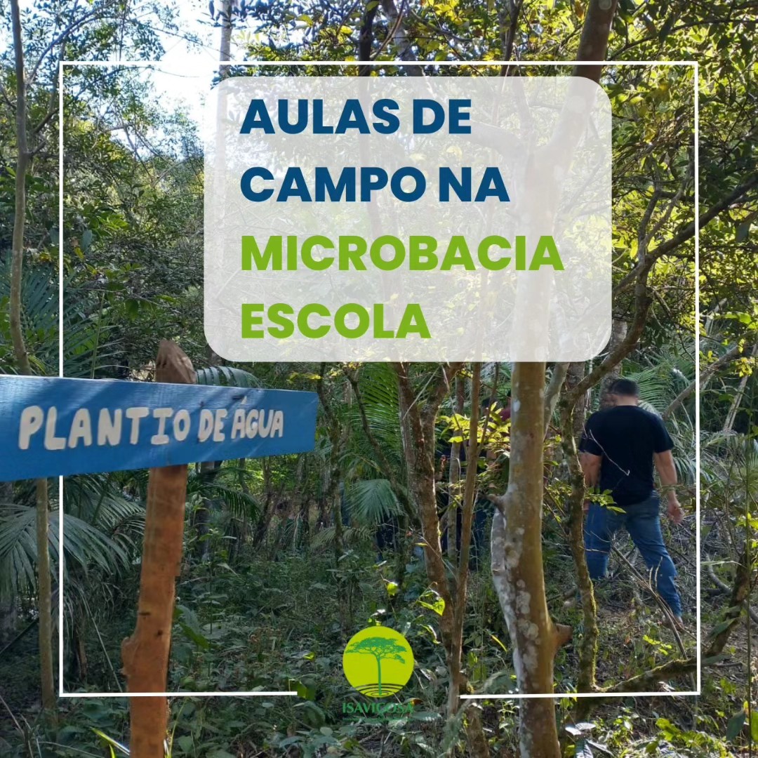 Aulas de campo na Microbacia Escola/ISAVICOSA