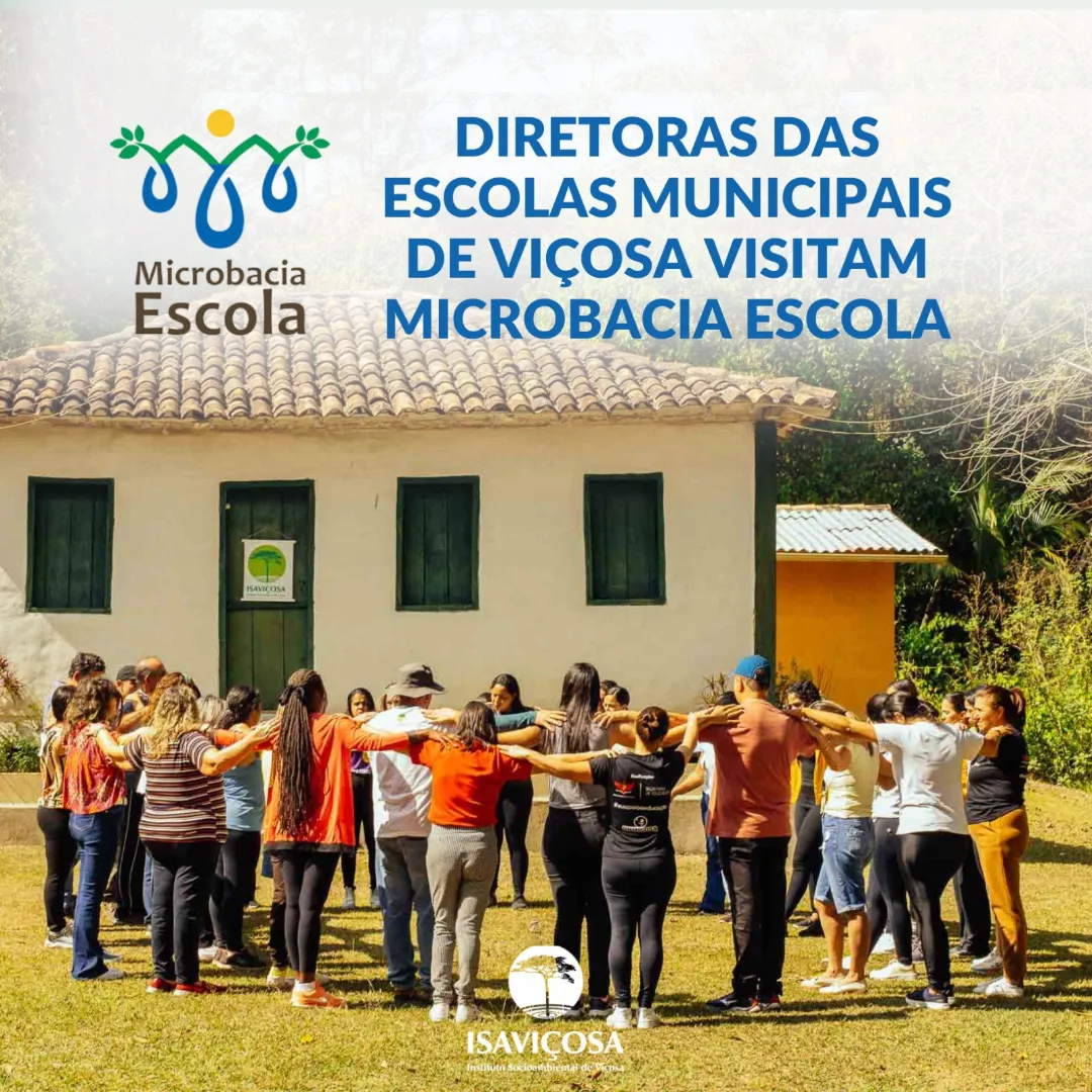 Diretoras das escolas municipais de Vicosa visitam a Microbacia Escola/ISAVICOSA