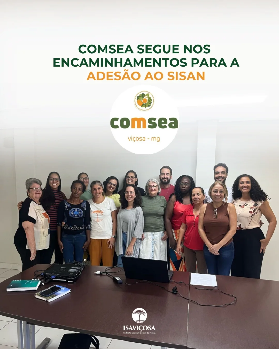 Reuniao ordinaria do COMSEA/Vicosa - encaminhamentos para adesao ao SISAN