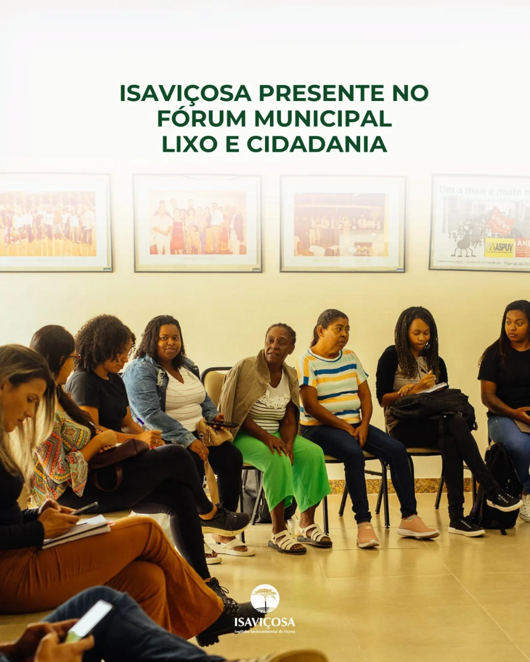 ISAVICOSA no Forum Municipal Lixo e Cidadania de Vicosa