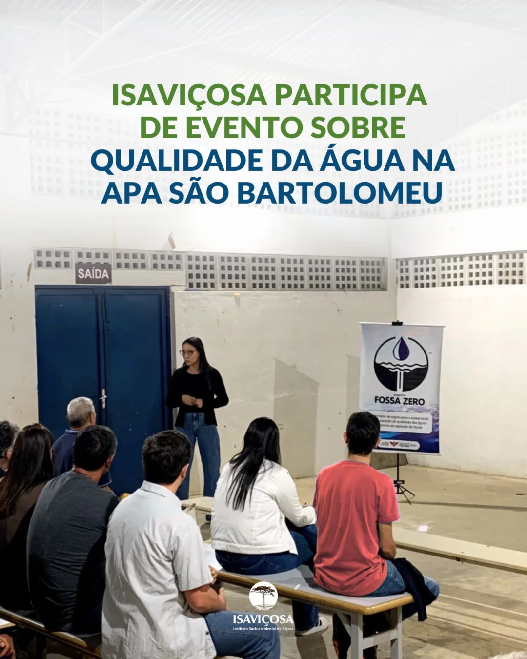 ISAVICOSA em evento do projeto Ta Bebendo o Que (abril)