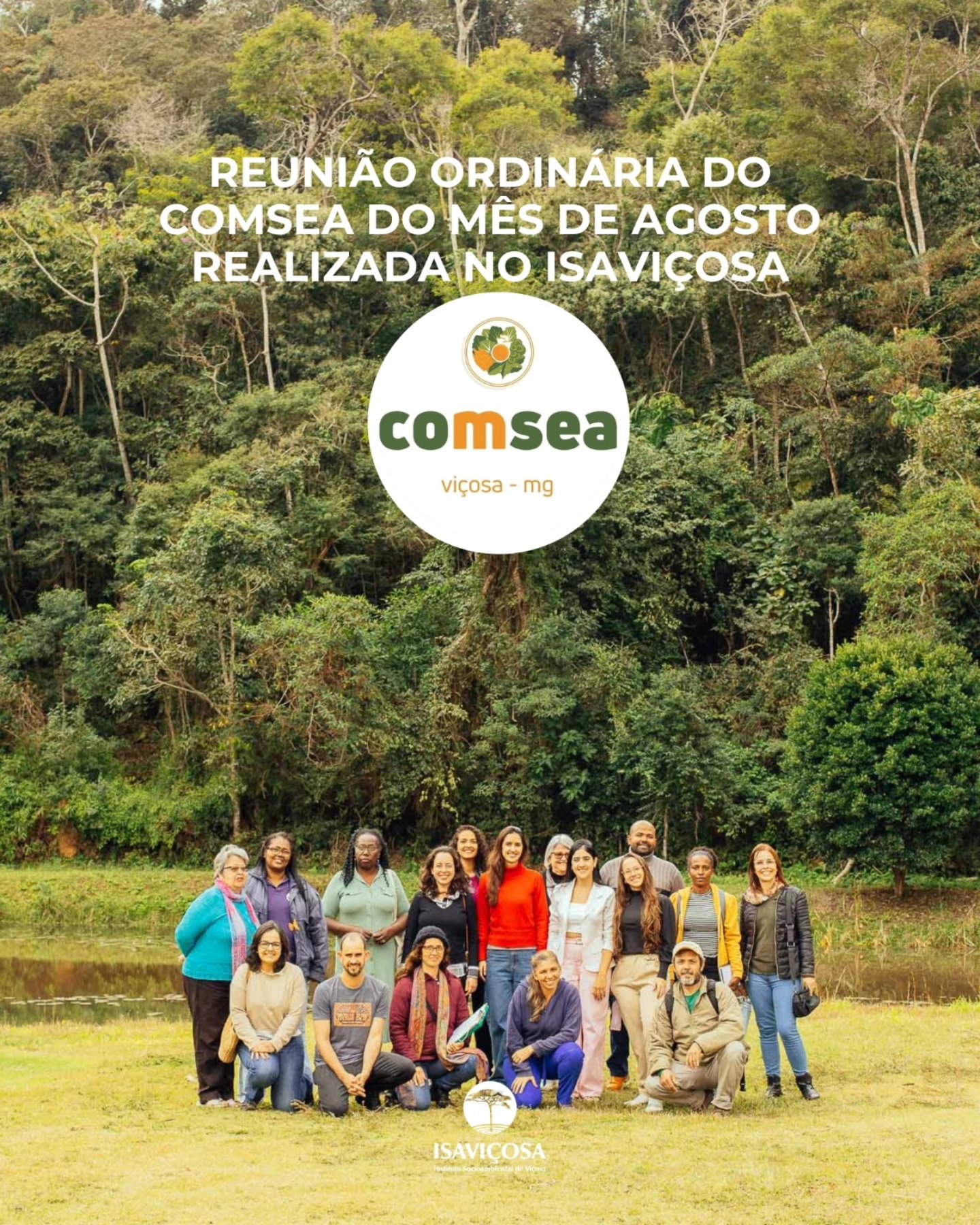 Reuniao ordinaria do COMSEA/Vicosa - agosto 2025, na sede do ISAVICOSA