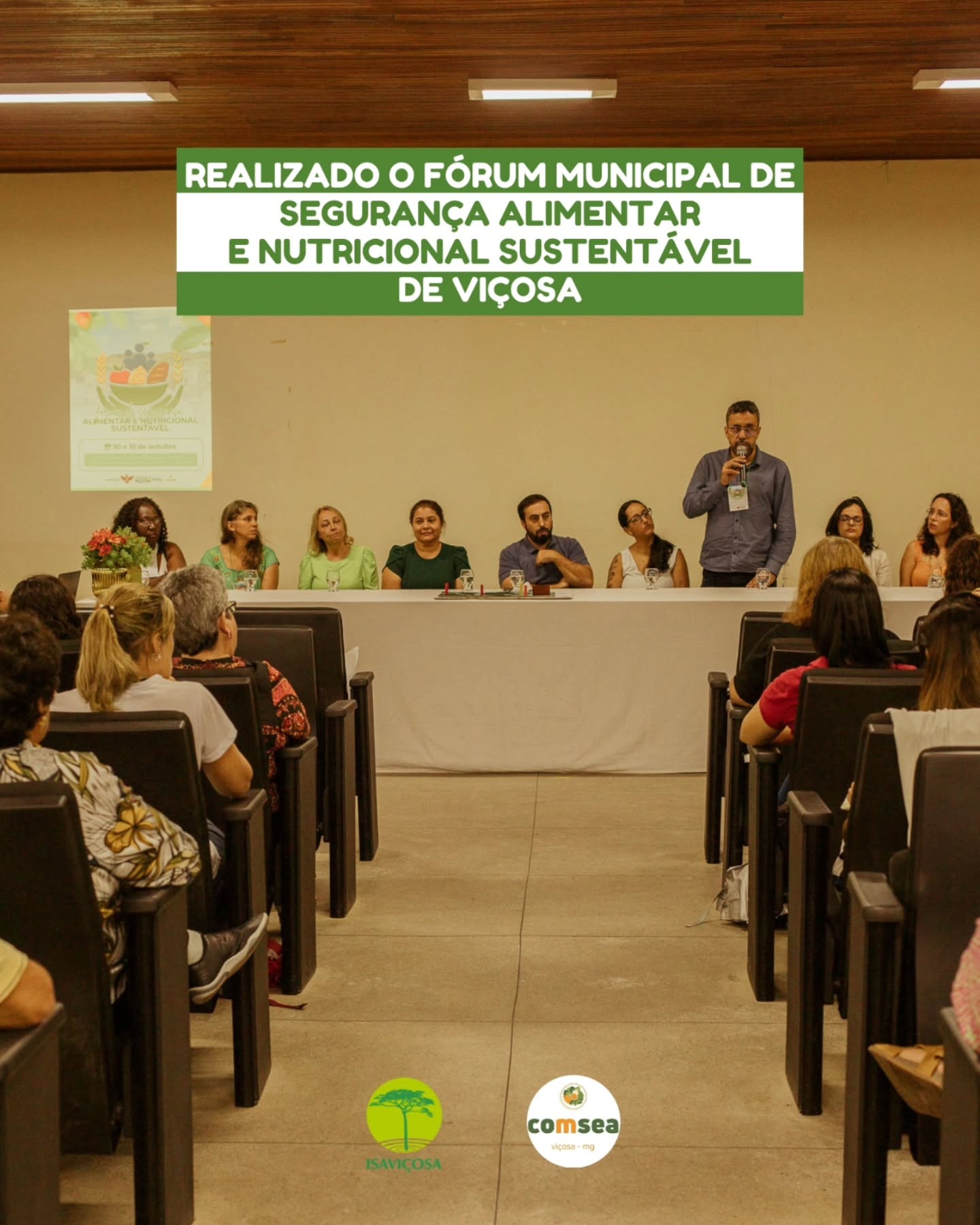 Forum Municipal de Seguranca Alimentar e Nutricional Sustentavel de Vicosa - COMSEA